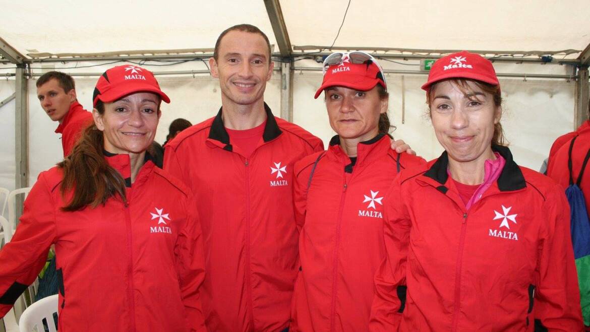 Five runners fly Maltese flag in Wales race